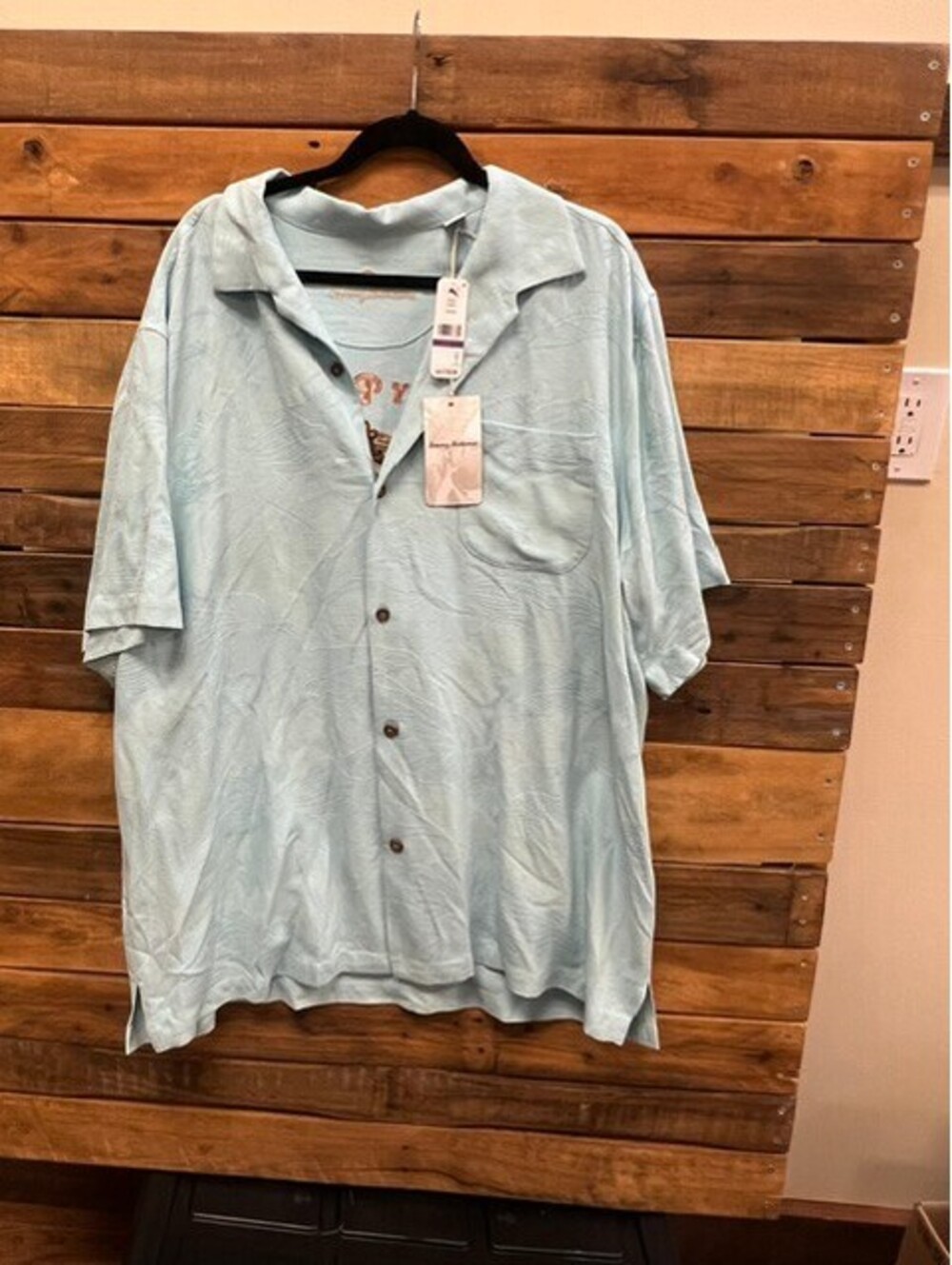 Tommy Bahama Men’s Short-Sleeve Shirt New With Tags Golf